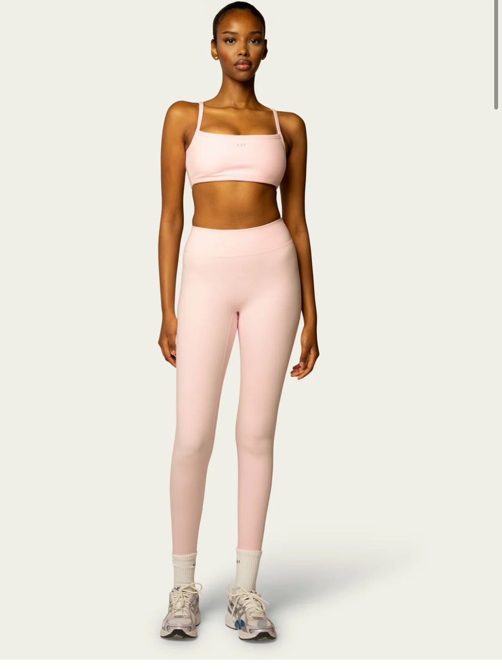 437 Essentials Leggings in Powder Pink
